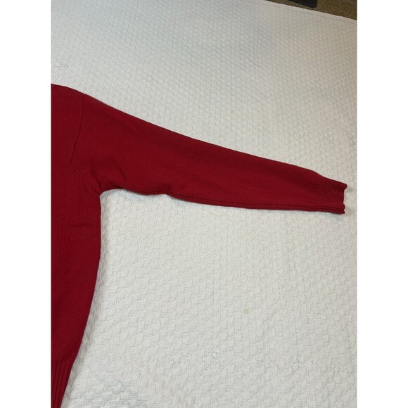 Vintage Pendleton Cardigan 100% Virgin Wool Sweater Preppy | Red | Women's Small - Picture 6 of 14